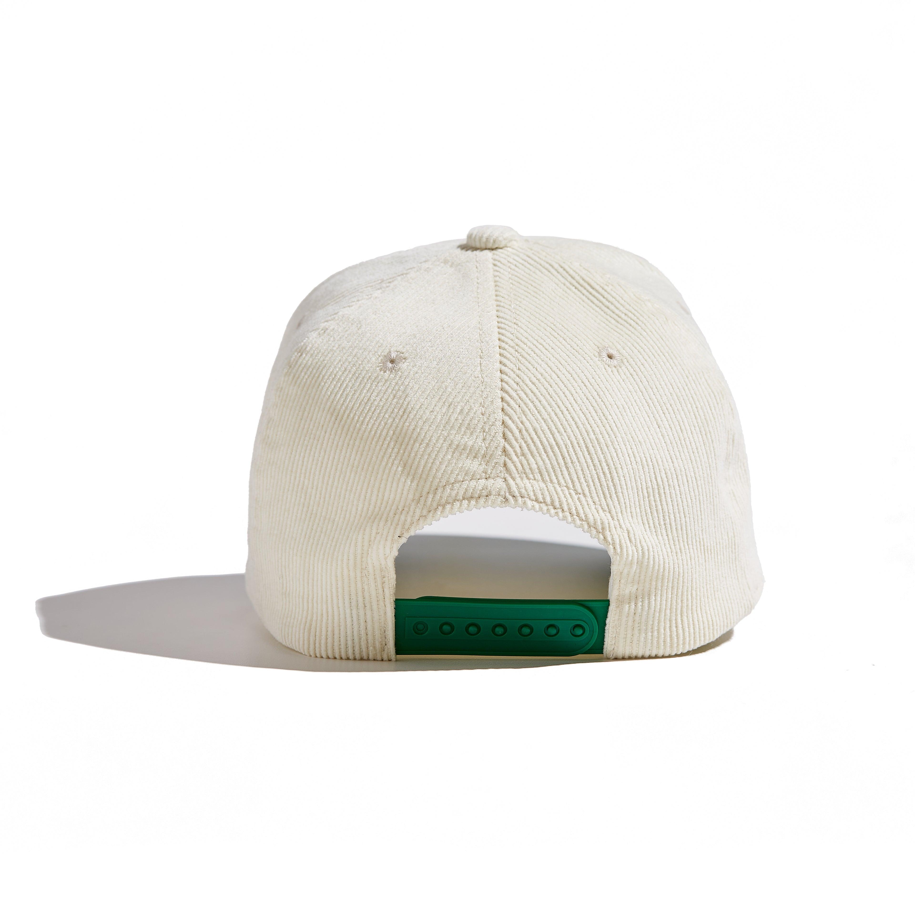The 'MomCrew' Green Corduroy Cap - Momcrew