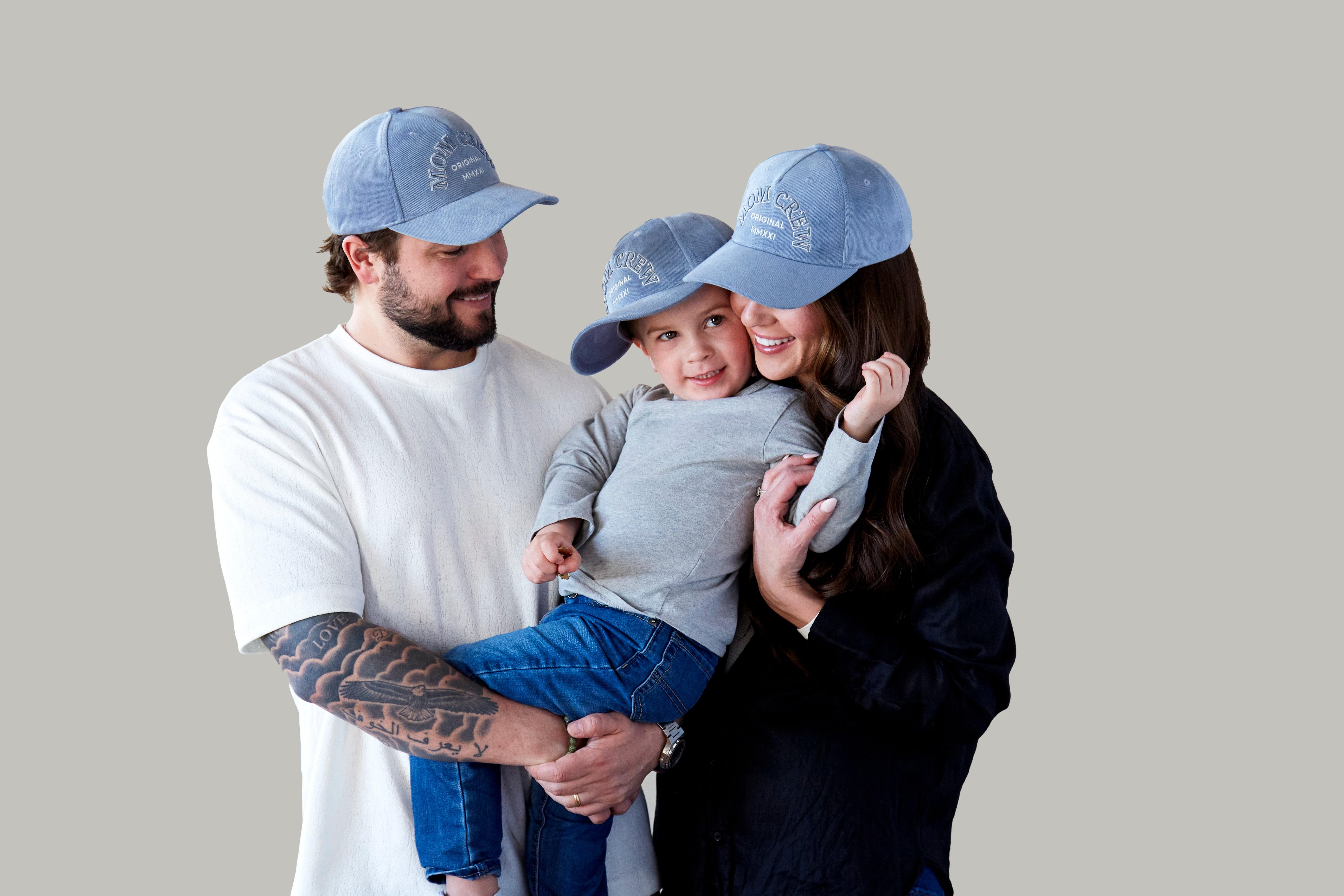 The MomCrew Classic Corduroy Cap is crafted from 100% cotton corduroy, offering a soft and comfortable fit. Featuring the signature MomCrew embroidered logo, it has an adjustable snap closure to accommodate various head sizes, making it suitable for both moms and dads. This stylish cap combines comfort and durability, perfect for everyday wear.