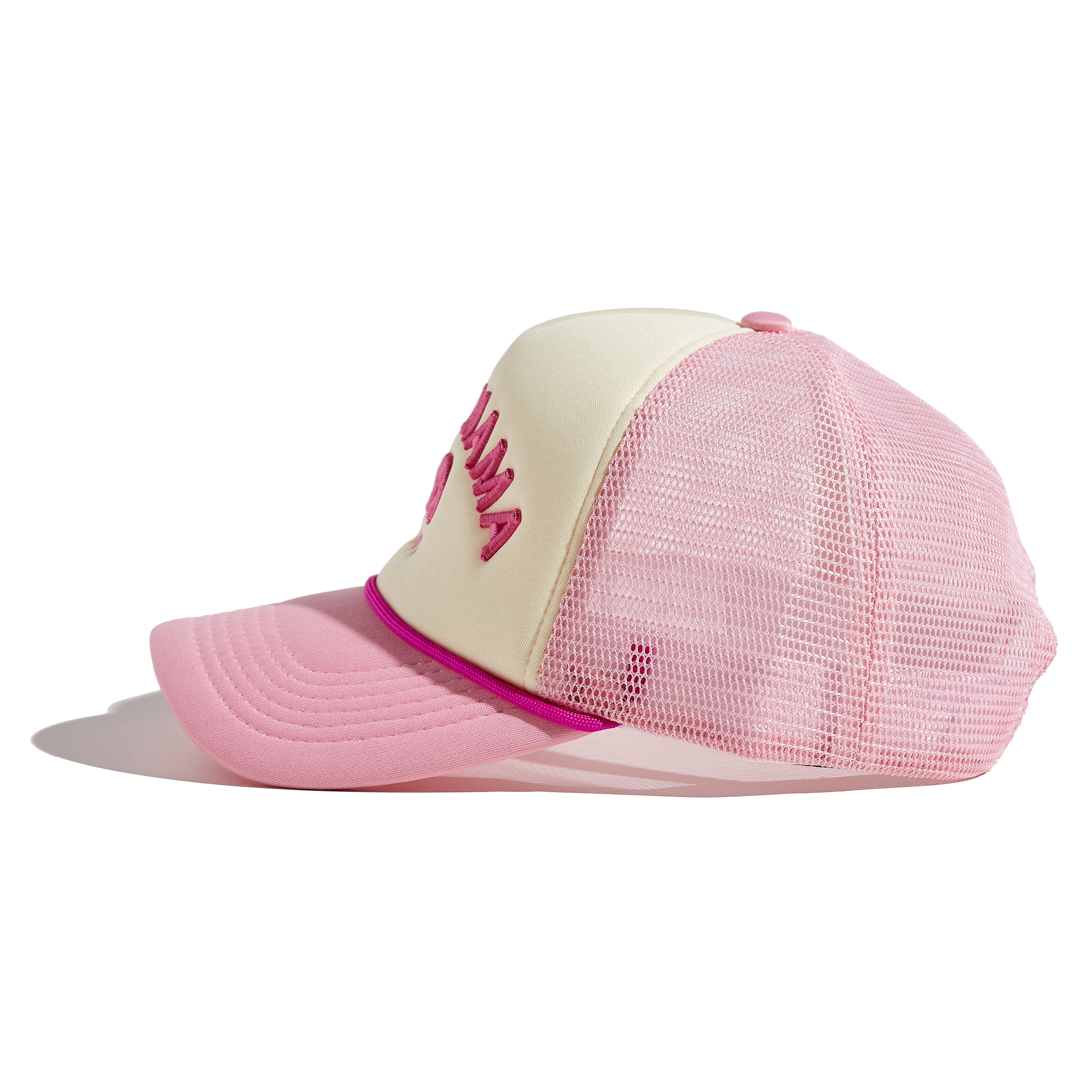 The MomCrew GIRL MAMA Cap is a stylish and comfortable cap designed for moms raising daughters. It features bold "GIRL MAMA" embroidery on the front, offering a laid-back yet fashionable fit. Made from sponge polyester, this cap includes an adjustable snap strap to accommodate various head sizes, making it ideal for both moms and dads. Perfect for casual wear, it adds a fun and empowering touch to any outfit, allowing you to proudly show off your "girl mom" vibes.