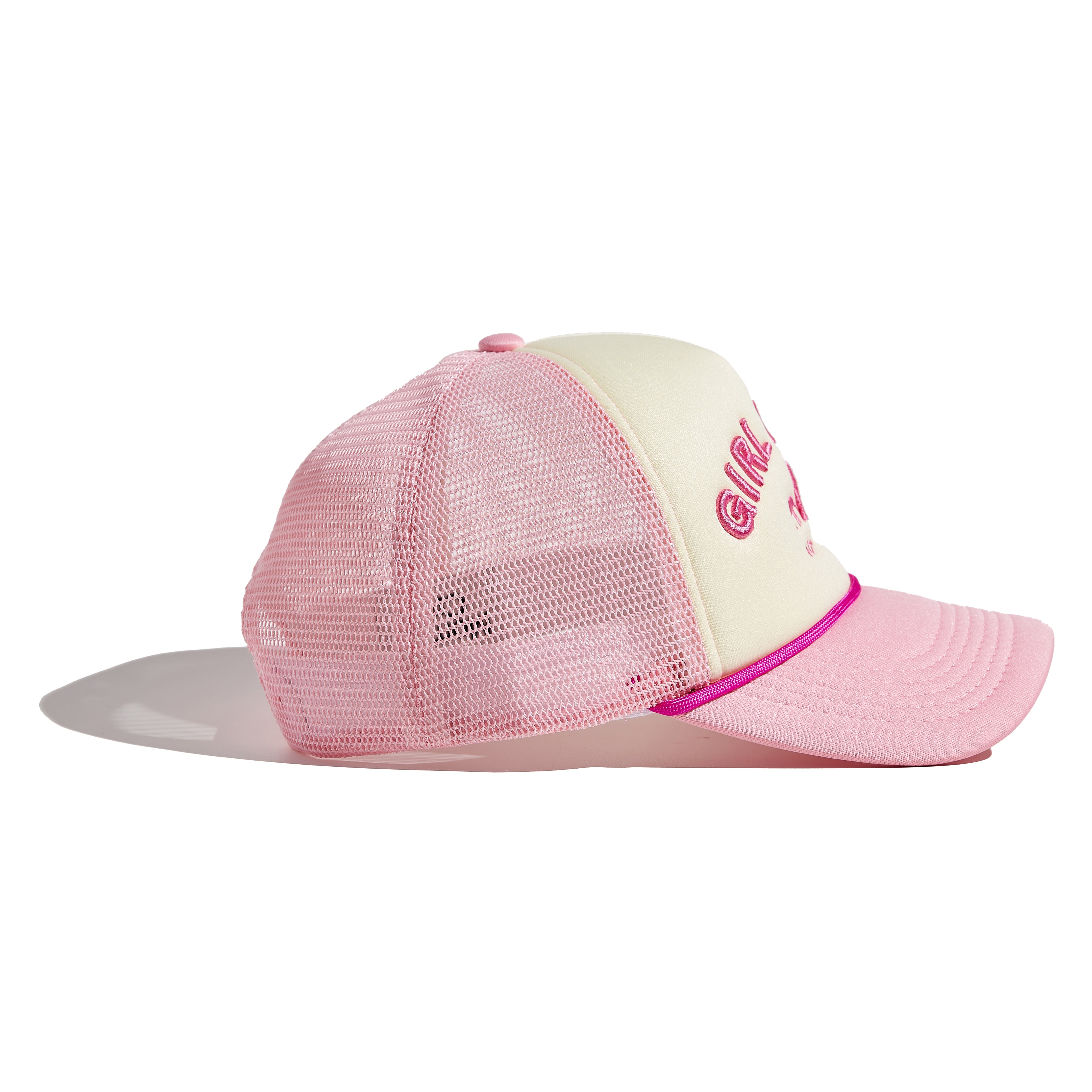 The MomCrew GIRL MAMA Cap is a stylish and comfortable cap designed for moms raising daughters. It features bold "GIRL MAMA" embroidery on the front, offering a laid-back yet fashionable fit. Made from sponge polyester, this cap includes an adjustable snap strap to accommodate various head sizes, making it ideal for both moms and dads. Perfect for casual wear, it adds a fun and empowering touch to any outfit, allowing you to proudly show off your "girl mom" vibes.
