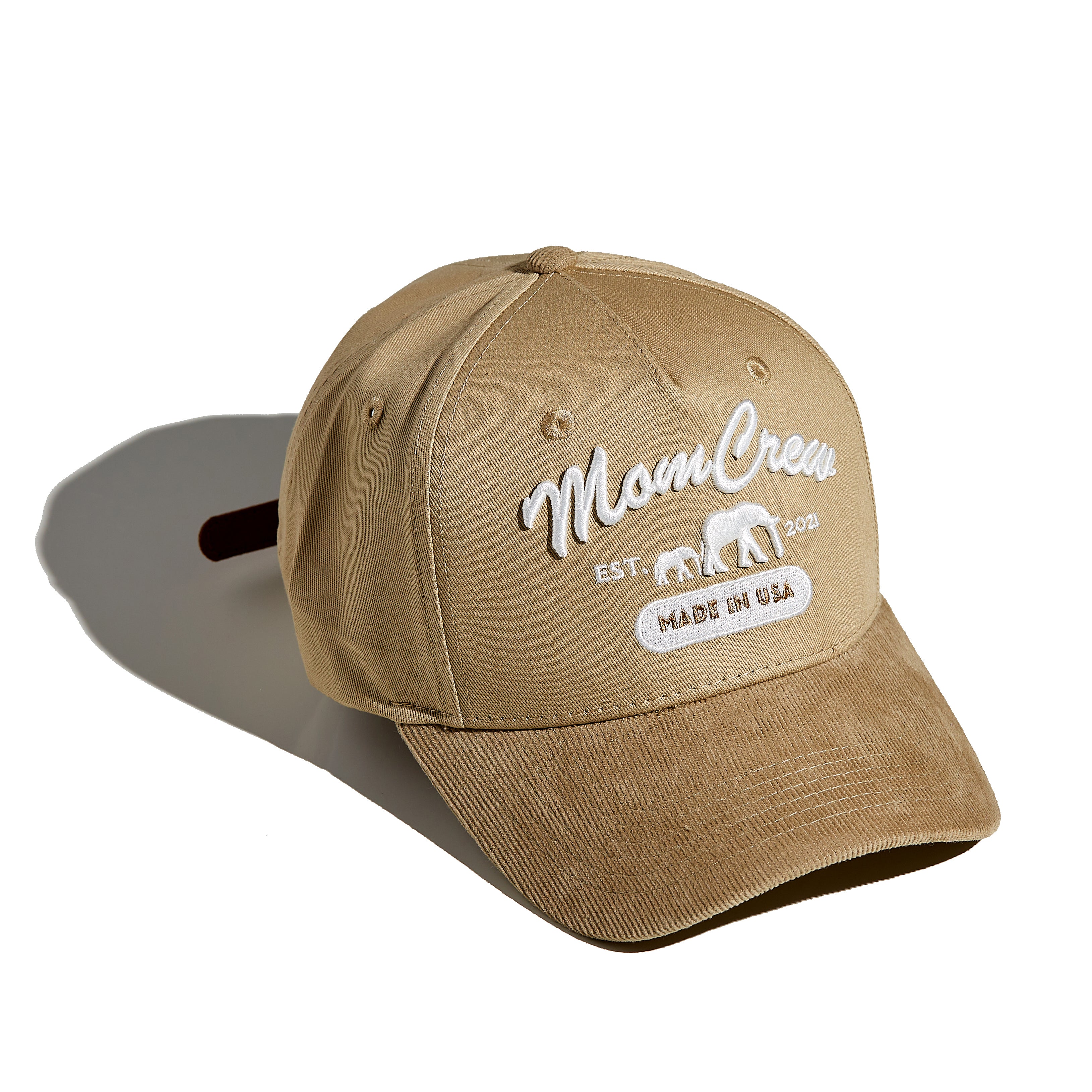 The MomCrew Natural Cap is designed for effortless style with a subtle, neutral tone. Made from 100% cotton, this cap features an adjustable snap strap to fit a variety of head sizes, making it perfect for both moms and dads. The soft natural hue and sleek design make it an easy match for any outfit, ideal for casual outings or daily wear.