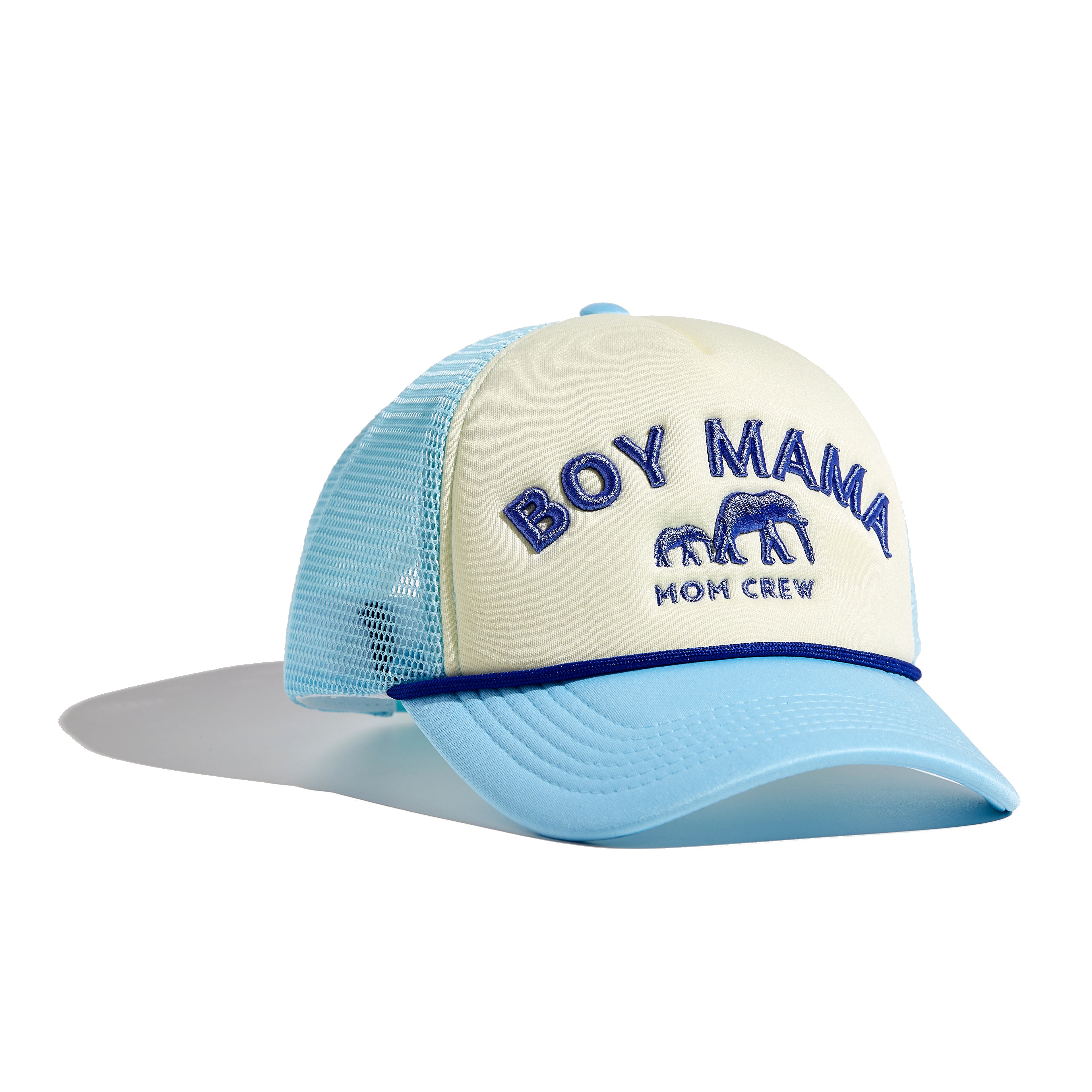 The MomCrew BOY MAMA Cap is designed for moms proudly raising boys, featuring bold "BOY MAMA" embroidery on the front. Made from sponge polyester, this cap combines style and comfort with an adjustable snap strap for a custom fit. Its casual, laid-back design makes it perfect for busy days spent with your little ones. The cap is one-size-fits-all, suitable for both moms and dads, and built to endure daily wear while staying stylish.